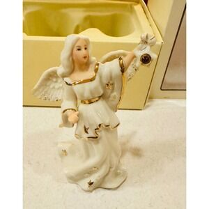 Lenox "My Own Guardian Angel July" Figurine w/ Box Birthstone Angel – SKU 790594